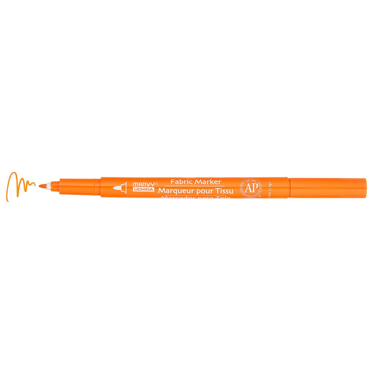Fabric Marker Fine Point Orange