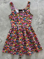 Desert Blooms Shorter Length Fit & Flare Dress