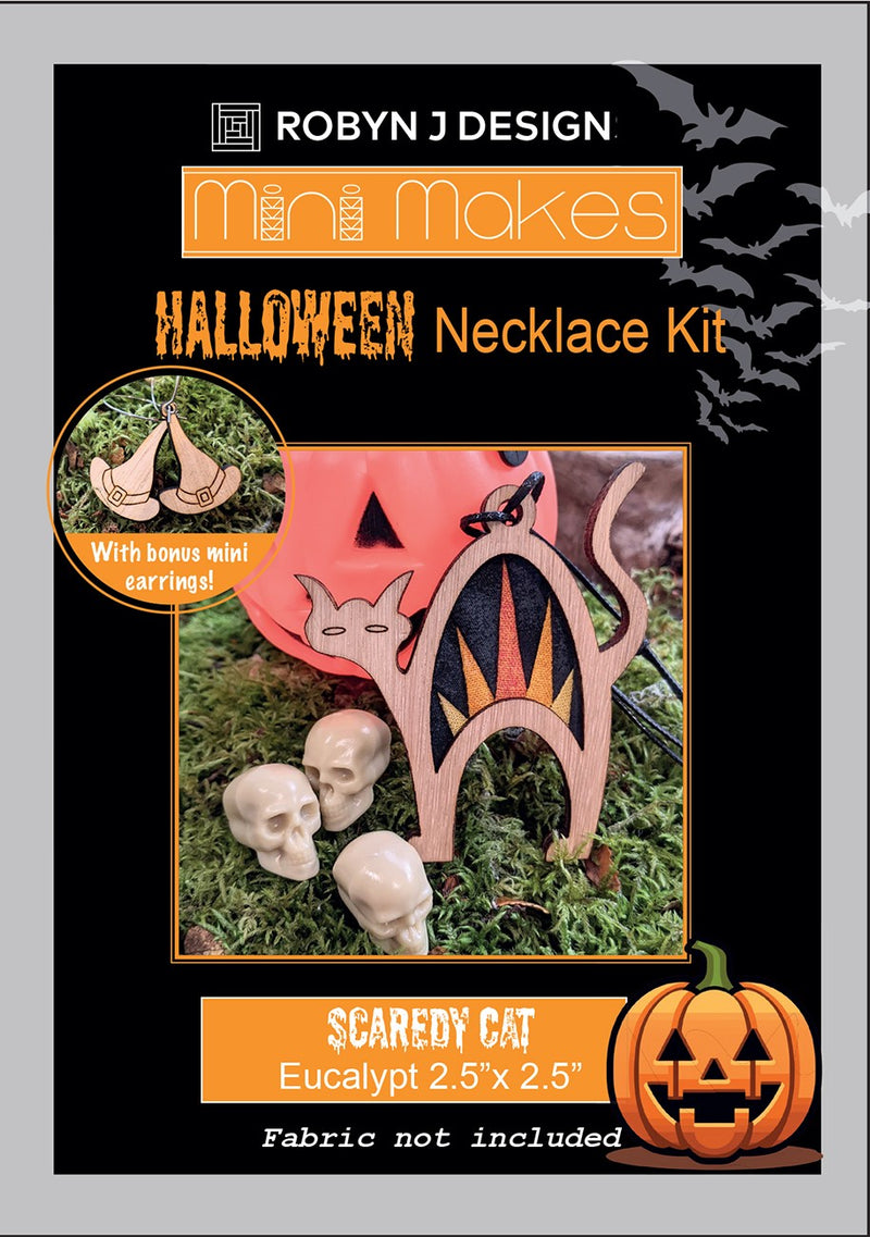 Scaredy Cat Necklace Kit- Eucalypt