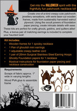 Scaredy Cat Necklace Kit- Walnut