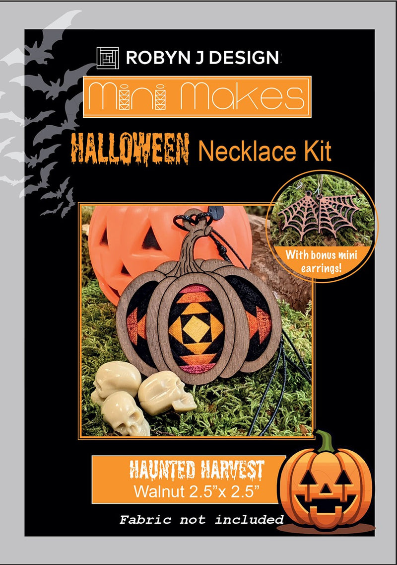 Haunted Harvest Necklace Kit- Walnut