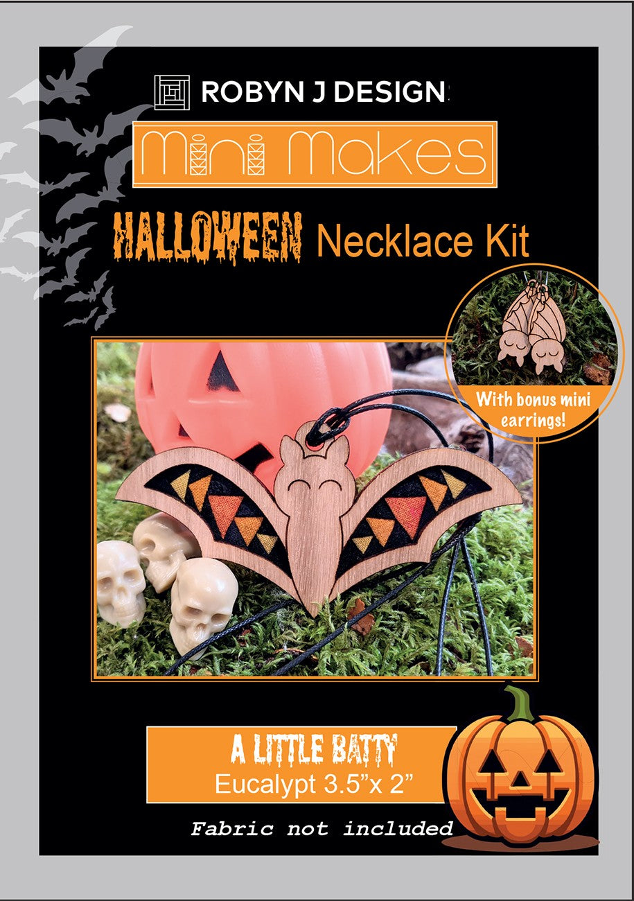 Slightly Batty Necklace Kit- Eucalypt
