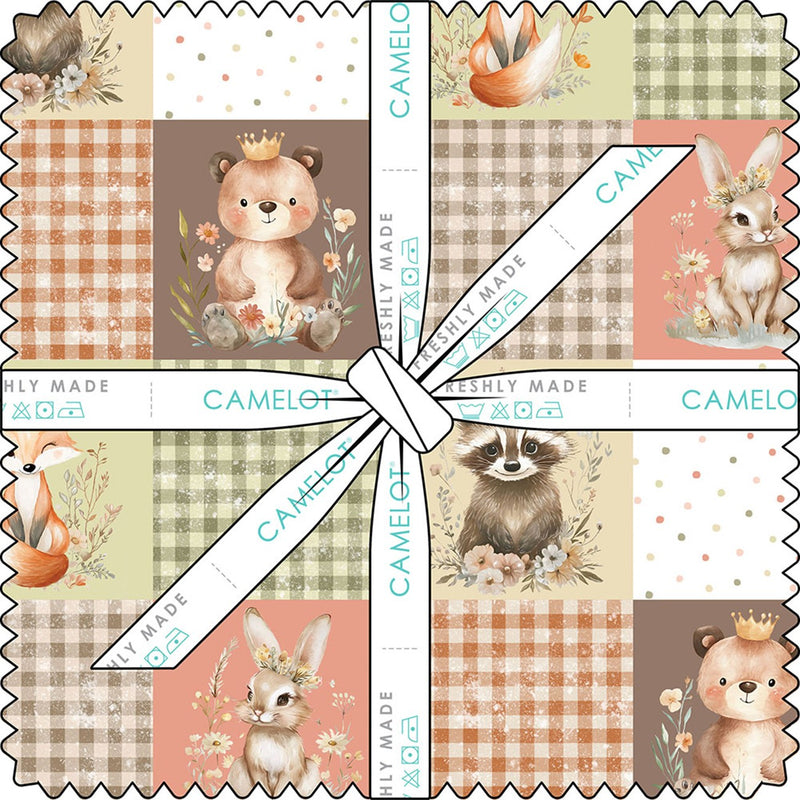 10in Squares Sagebrush Babies, 42pcs/bundle