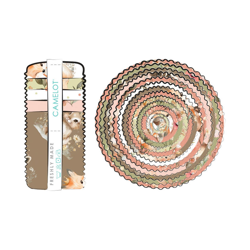 2.5in Strips Sagebrush Babies, 40pcs/bundle