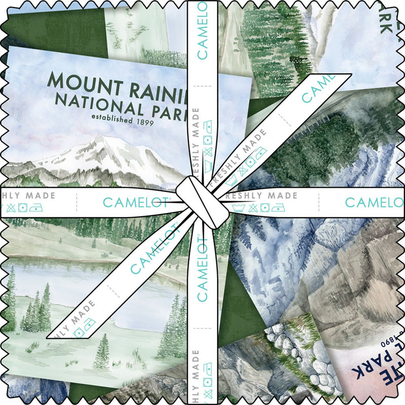 10in Squares National Parks, 42pcs/bundle