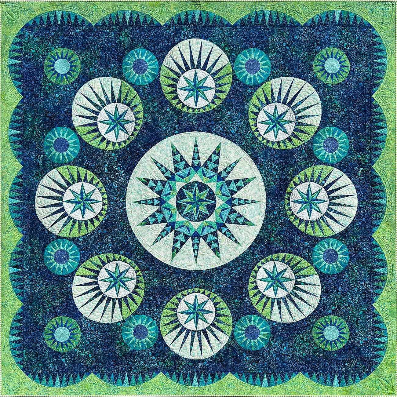 Illusions Quilt Kit Batik Cotton
