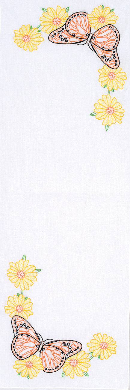 Butterflies Table Runner