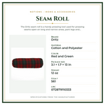 Product Specifications – Seam Roll