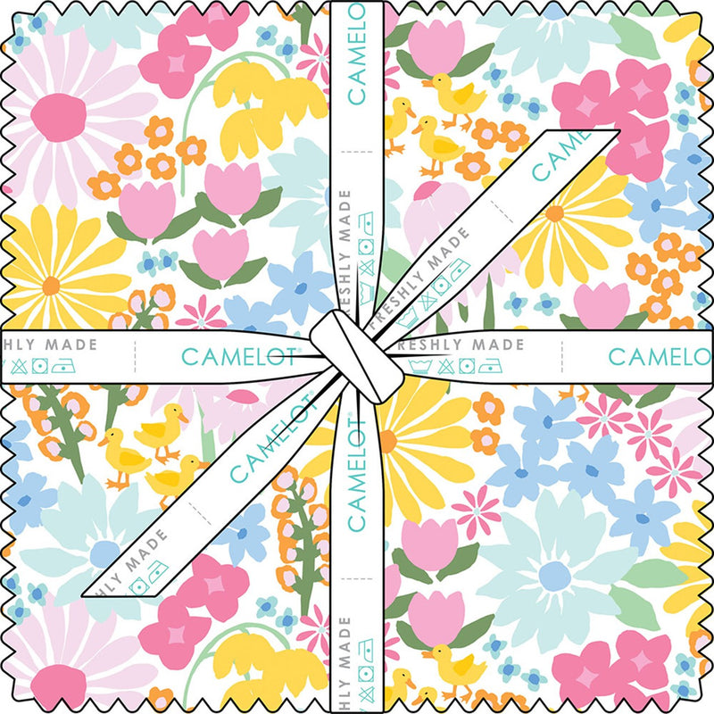 10in Squares Wildflower Meadow, 42pcs/bundle