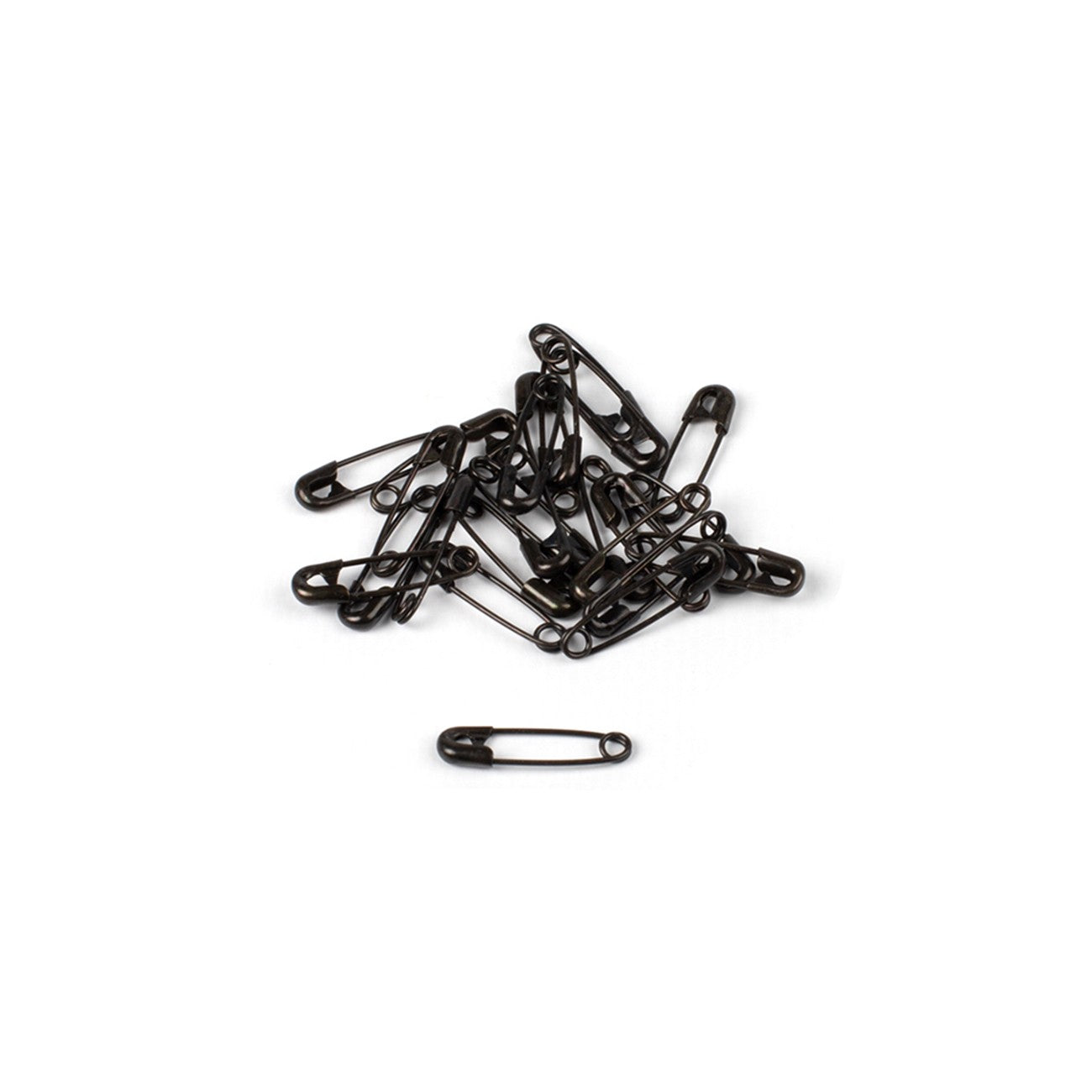 Black Safety Pins 23Mm 7/8" X1000