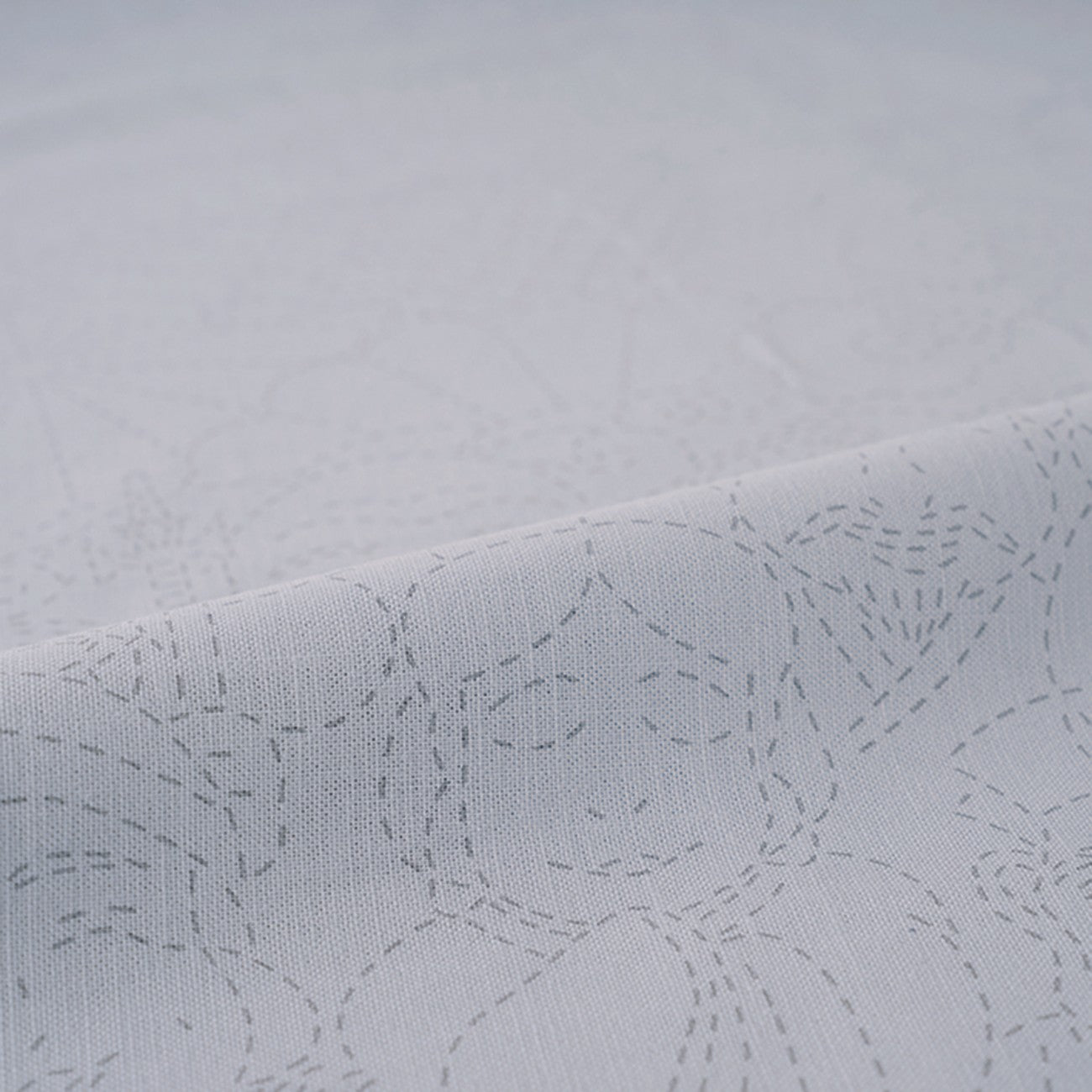 Celebratory Sahiko Fabric Seven Gods of Fortune Pattern -Smokey Blue