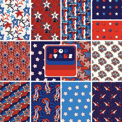 5in Squares,42pcs/bundle Organic