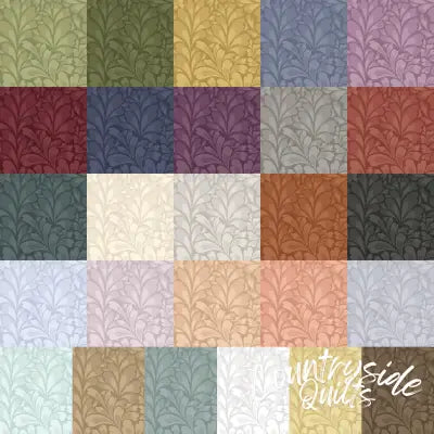 5in Squares Flourish, 42pcs/bundle