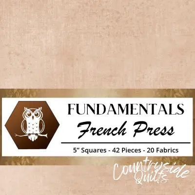 5in Squares French Press 42pcs 2-4pcs of Each Print