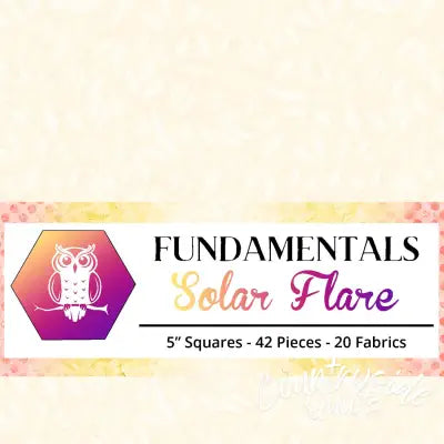 5in Squares Fundamentals: Solar Flare 42pcs