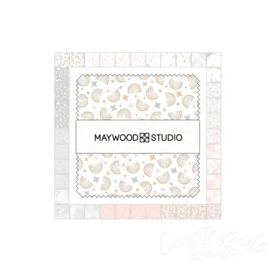 5in Squares Honey Bunny, 42pcs/bundle