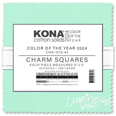 5in Squares Kona Color of the Year 2024 42pcs, Julep