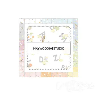 5in Squares, Little Chicks Flannel, 42pcs/bundle