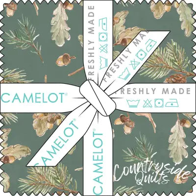 5in Squares Living On Lake Time, 42pcs/bundle