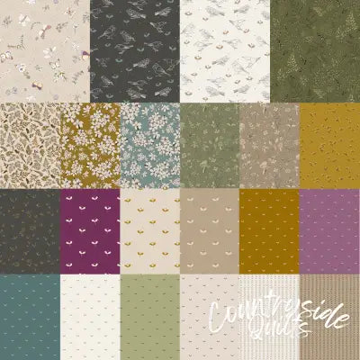 5in Squares Meadow, 42pcs/bundle