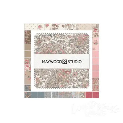 5in Squares Meadow Blush, 42pcs/bundle