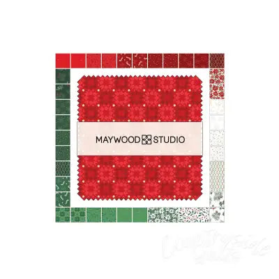 5in Squares Merry Mix, 42pcs/bundle