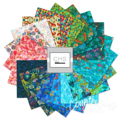5in Squares Oceanica 42pcs