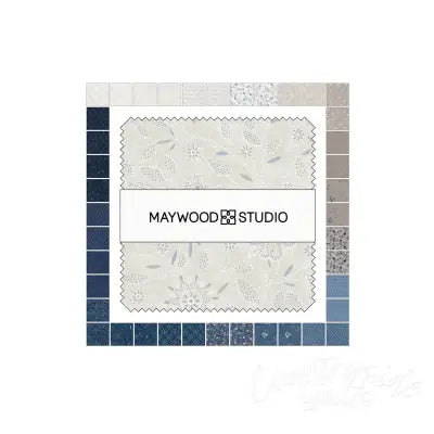 5in Squares Patchwork Blue, 42pcs/bundle