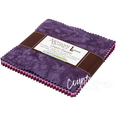 5in Squares Prisma Dyes Plum Perfect 42pcs/bundle