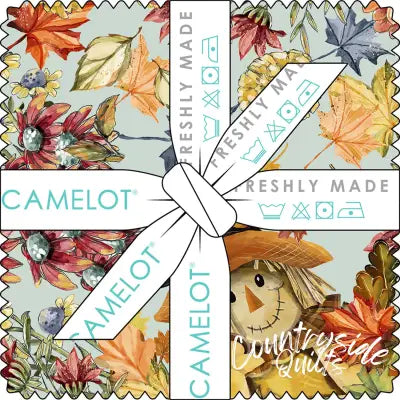 5in Squares Pumpkin Patch Keeper, 42pcs/bundle