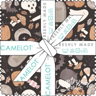 5in Squares Pumpkins & Paws, 42pcs/bundle