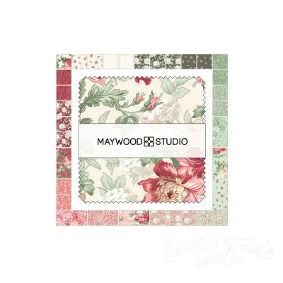 5in Squares Regal Rose, 42pcs/bundle