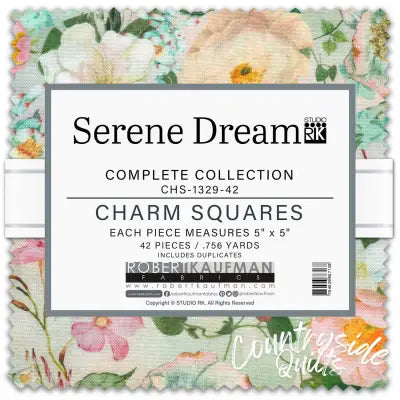 5in Squares, Serene Dream, 42pcs