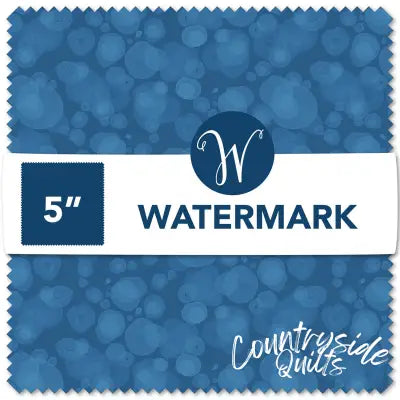 5in Squares Watermark, 42pcs/bundle