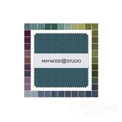 5in Squares, Woolies Flannel Gemstones, 42pcs/bundle