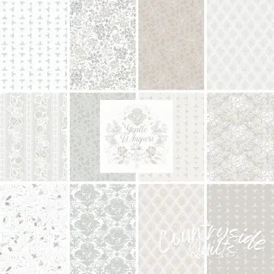 5in Squres Gentle Whispers Organic, 42pcs/bundle