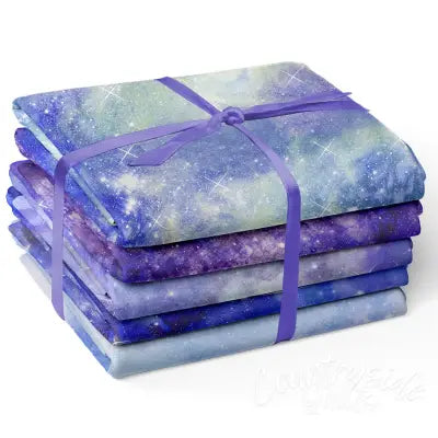 5Pc 1Yd Celestial Bundle Fabric Palette