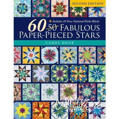 60 Fabulous Paper-Pieced Stars Second Edition