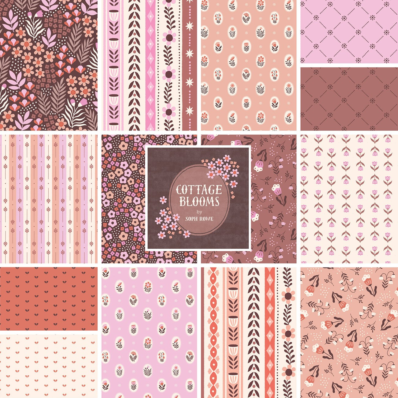 Fat Quarter Bundle,15pcs/bundle Organic