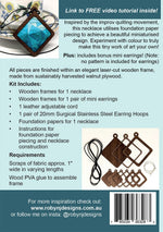Flux Necklace Kit Walnut
