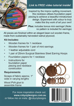 Strata Necklace Kit Walnut