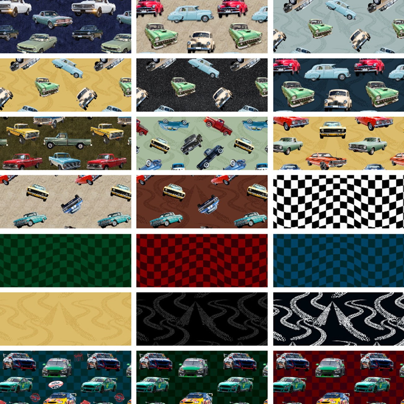 Full Throttle Classics 10 Inch Squares - 42 Asst