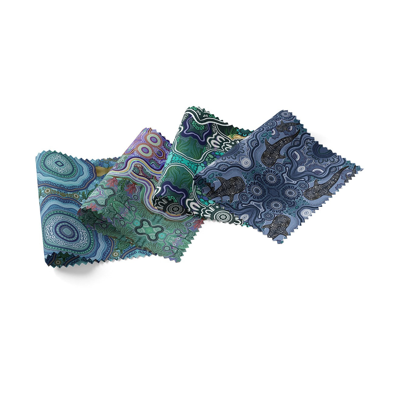 Underwater 10 Inch Square Pack - 42 Asst