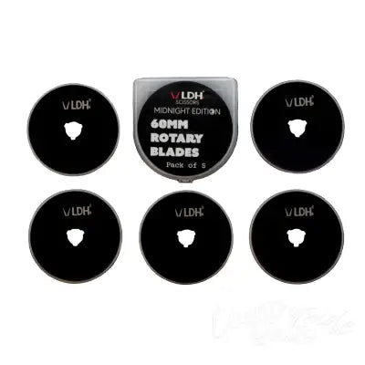 60mm Midnight Edition Rotary Blade 5pk