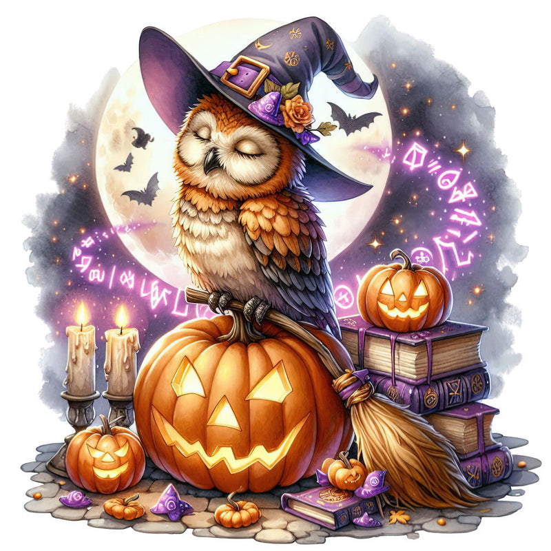 Halloween Wonder Animals Fabric Panel 72