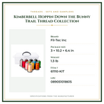 Product Specifications – Kimberbell Hoppin Down the Bunny Trail Thread Collection