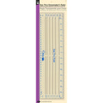 Dressmaker See-Thru Ruler 4in x 15in