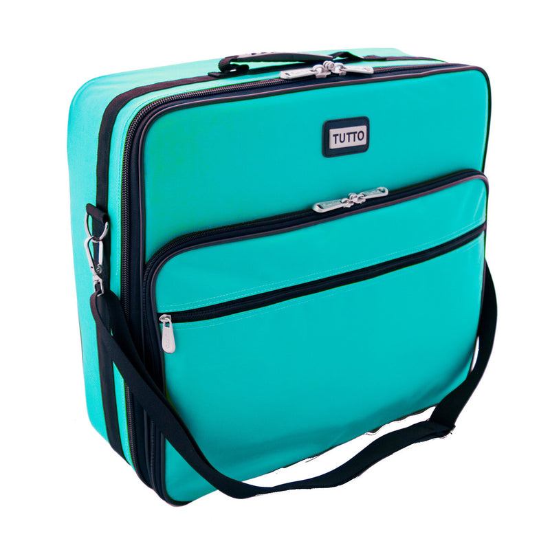 Embroidery Bag 19in Turquoise