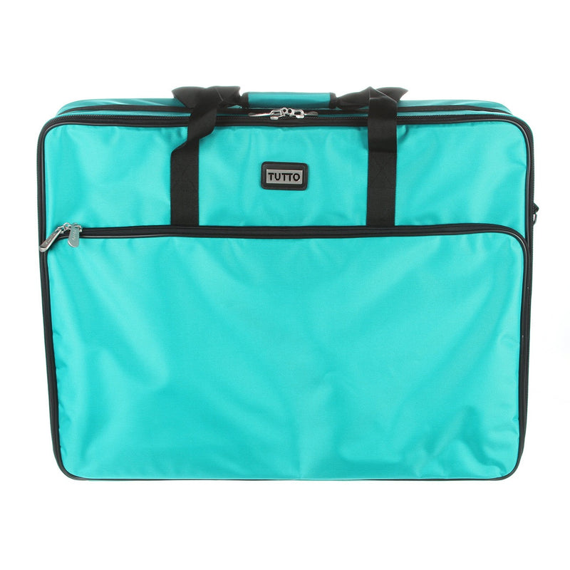 Tutto Embroidery Bag Large Turquoise