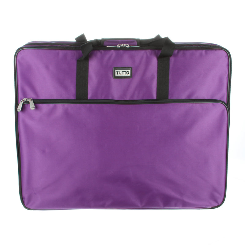 Tutto Embroidery Bag Extra Large Purple